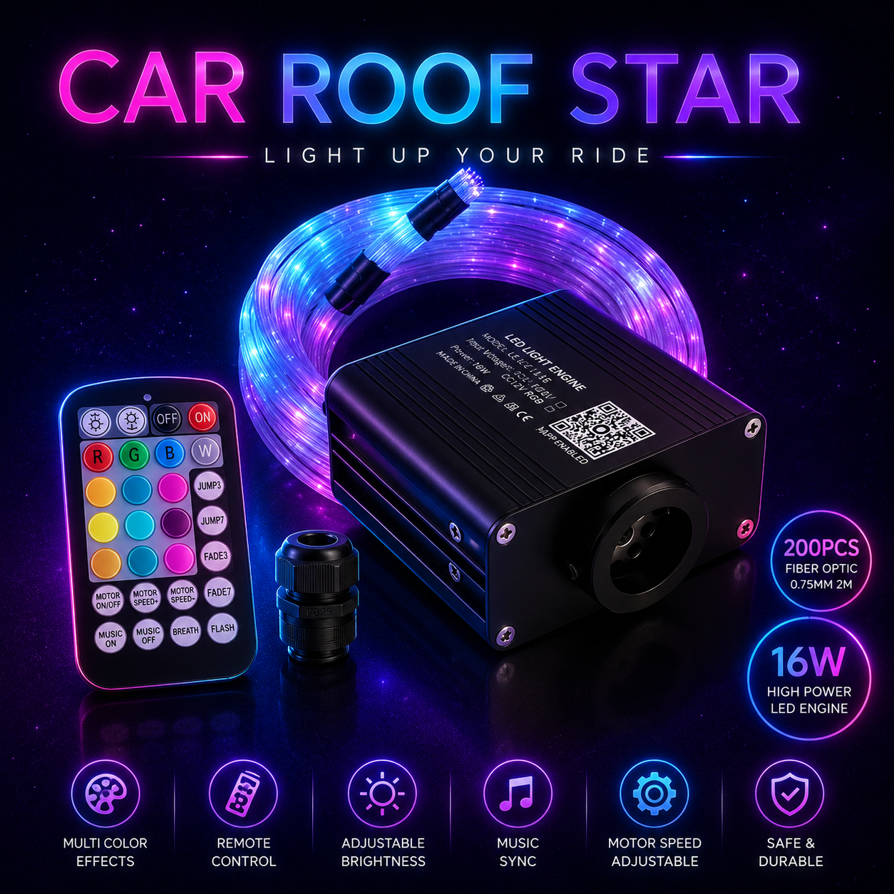 Ambient starry sky