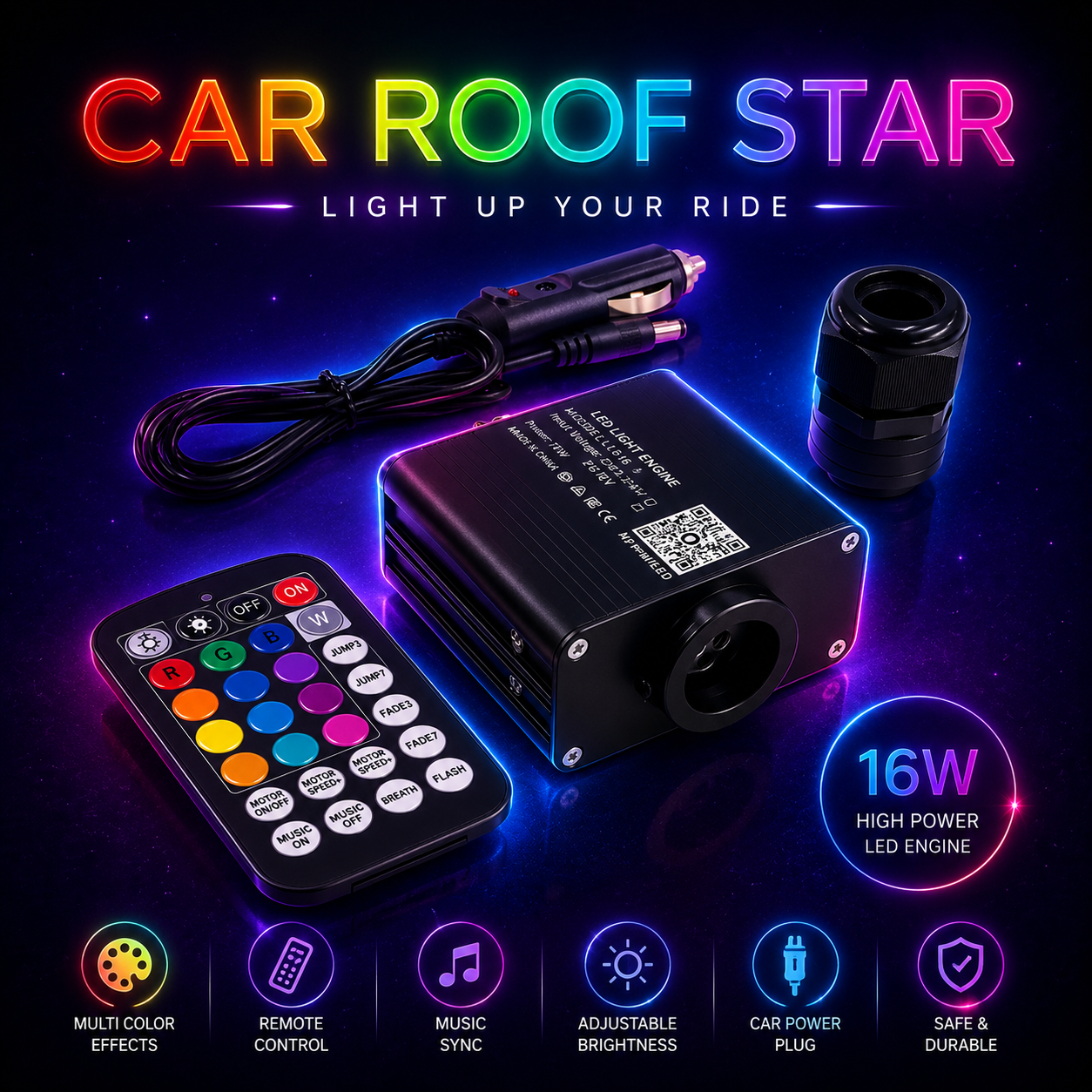 Ambient starry sky
