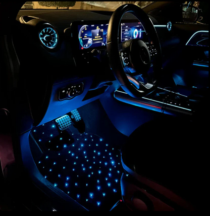 Star Light Fiber Optic Car Floor Mats