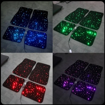 Star Light Fiber Optic Car Floor Mats